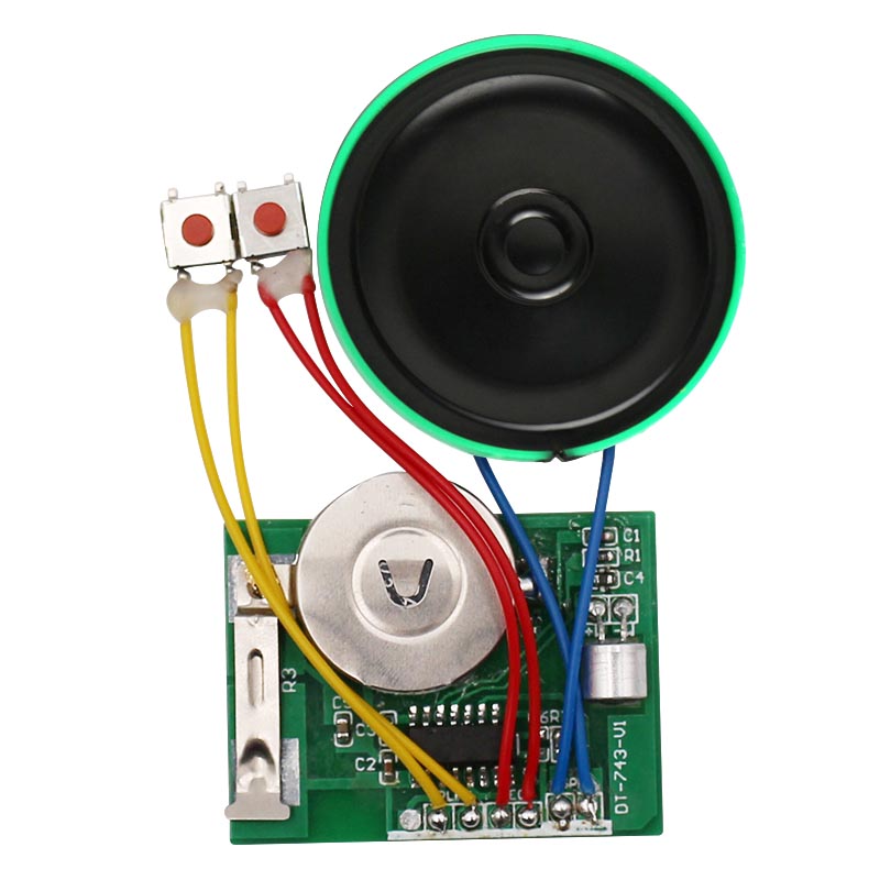 Модуль записи звука ic MOQ 100, миниатюрный музыкальный чип для поздравительной открытки