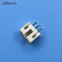Connecteur porte-aiguille JST JINDA 2.0mm Pas de 3 broches PH-3A (Beige) en laiton étamé pour carte PCB SMT Wafer B3B-PH-K-S