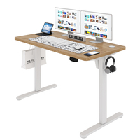Bureau debout moderne modulaire électrique et rotatif, hauteur réglable, capacité de charge 70 kg, programmable, ergonomique, pour bureau à domicile et ordinateur