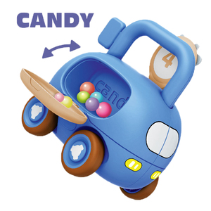 Ensemble de 8 mini-véhicules de dessin animé QS Educational <span class=keywords><strong>pour</strong></span> enfants avec roues libres, jouet éducatif <span class=keywords><strong>pour</strong></span> le comptage des nombres et l'apprentissage des <span class=keywords><strong>chiffres</strong></span> - Product Image 5