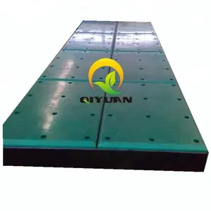 Wear resistant UV-resistant uhmwpe marine fender facing pads or big vessel protection pads for marine wall protection pads