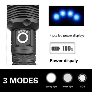 Asafee Top bán XHP70.2 taschenlampe USB đèn pin sạc LED torchlight Zoom cắm trại High Power Đèn pin Torch - Product Image 3