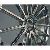 Jantes forgées LZT-106 1 pièce 15-24 pouces 5x112 à rayons multiples polies pour Chevrolet Camaro Corvette Silverado Tahoe GMC