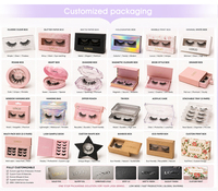 Kit d'extension de cils DIY, cils en grappe, volume individuel, style européen dense, faux cils segmentés à bande rigide, lot en vrac