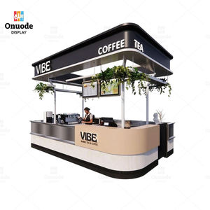 Mostrador de Cafetería |   Diseño de Quiosco de Café de Lujo para Centro Comercial |   Diseño Interior Completo de Tiendas para Cafeterías Minoristas - Product Image 3