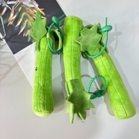En gros, Pendentif de sac et porte-clés en peluche Céleri de la série Légumes Amusants (dessin animé), Cadeau pour parc d'attractions
