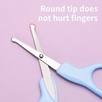 Kit de soins pour bébé 10 pièces, ensemble de soins pour nouveau-né avec brosse et peigne à cheveux, coupe-ongles pour bébé, ciseaux, aspirateur nasal, thermomètre