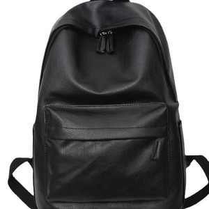 Pu Soft Leather <b>Backpack</b> Unisex Large Capacity <b>Computer</b> Interlayer School Education Casual Travel Laptop <b>Backpack</b> - Product Image 5
