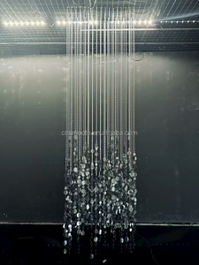 Mịn mới chuỗi hạt treo Sequins trần trang trí treo pha lê trang trí đám <span class=keywords><strong>c</strong></span>ưới hạt Rèm cho tổ chứ<span class=keywords><strong>c</strong></span> sự kiện decors - Product Image 2