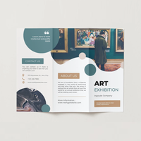 Impression de brochures pliées personnalisées avec logo, dépliants, prospectus, manuels promotionnels – Vente en gros directe usine