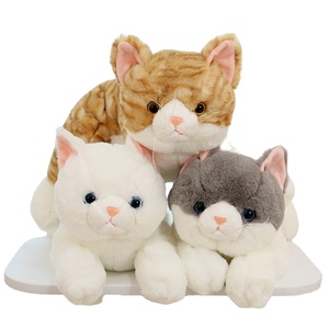 Bán buôn mềm mèo đồ chơi sang trọng giá cả phải chăng Cuddly <span class=keywords><strong>Kitten</strong></span> Thú nhồi bông - Product Image 1