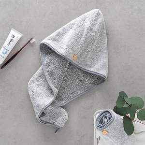 Pabrik Cina handuk kering rambut karbon bambu langsung kualitas tinggi penyerapan baik - Product Image 6