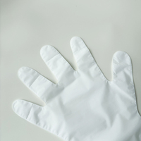 Masque pour les mains à doigts ouverts, gants jetables découpés pour spa des mains, pour salon de manucure, soins des mains, vente en gros OEM