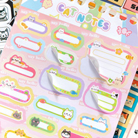 Livre d'autocollants SIMNO Cute Pet Collection, 32 feuilles d'autocollants pour chats et chiens, pour scrapbooking et journalisation DIY