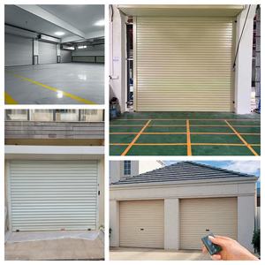 Porte de garage souterrain coupe-feu à l'épreuve de la fumée, homologuée UL/CE, en acier, à enroulement, pour entrepôt, 1 à 3 heures - Product Image 2