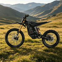 Moto électrique Arctic Leopard Clouded XE PRO S 200 mm avec amortisseur arrière multilink et puissance de pointe de 20 kW