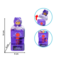 Machine à bonbons amusante en forme de dessin animé pour enfants, vente en gros à prix réduit