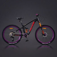 Vélo de montagne pour adultes à suspension intégrale de 29 pouces, freins à disque hydrauliques Shimano, confortable, prix d'usine, livraison rapide