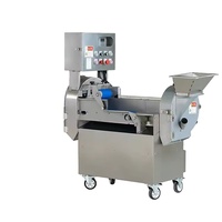Elektrische commerciële groente- en fruit snijmachine met automatische maïsverwerking, multifunctionele keukenapparatuur 220V