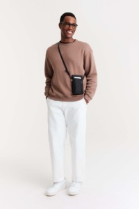<b>Custom</b> Mini Phone Sling Bag with Adjustable Strap Fashion Nylon Shoulder Crossbody Mobile Phone Bag for Men and Women - Product Image 6
