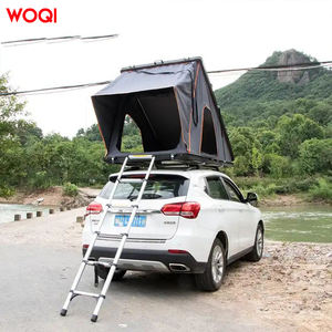 Tente de toit de voiture en fibre de verre pliable durable pour sorties en famille à quantité minimale de commande bas WOQI vente en gros - Product Image 2
