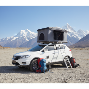 Tente <span class=keywords><strong>de</strong></span> toit rigide en fibre <span class=keywords><strong>de</strong></span> verre ABS 4x4 tout-terrain, ouverture automatique, imperméable, <span class=keywords><strong>pour</strong></span> 2 personnes, <span class=keywords><strong>pour</strong></span> le <span class=keywords><strong>camping</strong></span> en plein air, directement <span class=keywords><strong>de</strong></span> l'usine - Product Image 5