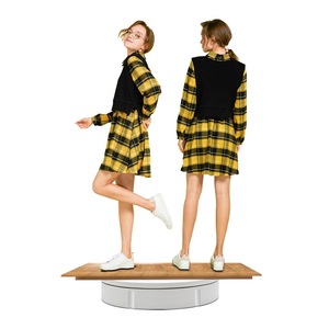 Guangzhou Automatic 360 Degree Rotating Plastic Turntable 42cm Display <strong>Stand</strong> Max Load 100kg with Remote <strong>Control</strong> for Mannequin - Product Image 1