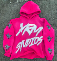Ensemble de survêtements unisexes vintage avec logo personnalisé, 2 pièces, sweat-shirt en polaire à séchage rapide, pantalon de jogging, survêtement streetwear surdimensionné