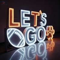 Dernier modèle, qualité supérieure, enseigne lumineuse LED RGB résistante aux intempéries, personnalisable pour mariage, anniversaire, Noël, activité d'entreprise, décoration