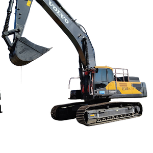 Excavadora grande usada Volvo EC480 de alta potencia de excavación 48 toneladas EC480DL construcción EPA CE excavadora de segunda mano - Product Image 1