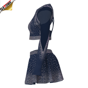 Hải Quân tất cả các ngôi sao đồng phục cổ vũ cho trẻ em và trẻ mới biết đi với thiết kế trang phục cổ vũ lấp lánh - Product Image 5