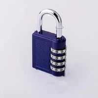 Cadenas à combinaison robuste à 4 chiffres, étanche, pour bagages, salle de sport et école, conception antivol