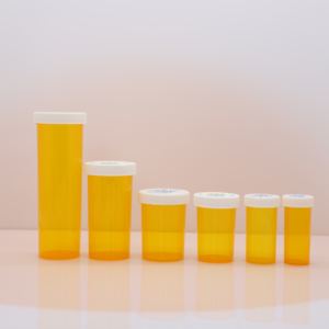 Botella de Plástico HDPE con Tapa CRC para Pastillas, Cápsulas, Vitaminas Farmacéuticas, Caja de Plástico Biodegradable para Medicamentos - Product Image 3