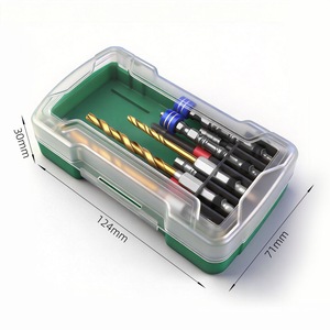 Juego de puntas de destornillador magnéticas Yunbei Yb, 10 Uds., vástago hexagonal de 1/4 pulgadas, acero de aleación para reparación del hogar y reparación de automóviles - Product Image 3