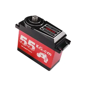 Servo rc à prova d'água com motor dc para CYS-S0650A, equipamento digital de aço com engrenagem de alto torque para carro 1/5 60kg