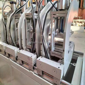 Machine à souder les profilés PVC UPVC à double tête, profilés PVC colorés, machine pour fenêtres et portes - Product Image 4