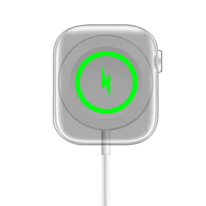 Caricatore Wireless Portatile con Cavo USB da 1M, Adattatore di Ricarica Magnetico, Stazione di Ricarica per <span class=keywords><strong>Apple</strong></span> <span class=keywords><strong>Watch</strong></span>, <span class=keywords><strong>Accessori</strong></span> Compatibili per Smartwatch - Product Image 1