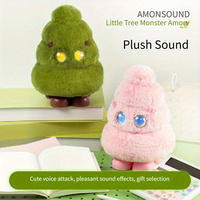 Nouvelle Arrivée TKT V5.3 pour Enceintes Intelligentes HIFI sans Fil d'Intérieur avec Coque en Peluche Mignonne IPX-6 10-30W USB-C