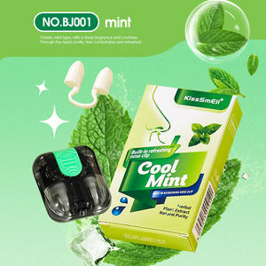 Großhandel Nase Minze Kühl balsam Schnarchen Power Natürliches <span class=keywords><strong>Menthol</strong></span> Ätherisches Öl Aroma therapie Sinus Relief Ätherisches Öl Inhalator - Product Image 3