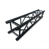 Estructura de Aluminio Negra de 290 mm con Capacidad de Carga de 500 kg para Iluminación de Escenarios, Eventos, Exhibiciones y Exposiciones