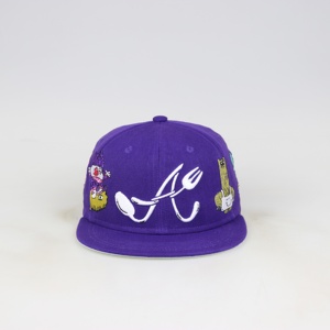 Gorras y Sombreros Cómodos de Buena Calidad, Gorra Plana Ajustada con Bordado de Personajes de Películas - Product Image 6