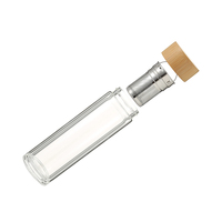 Bouteille en verre à double paroi sans BPA avec poignée et couvercle en bambou, personnalisable avec logo, portable, anti-fuite, saine pour le bureau