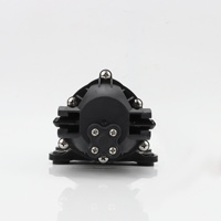 Suku Cadang Pemurni Air Rumah Tangga RO Pompa Booster Berkualitas Tinggi Mini Diaphragm Motor DC Kustomisasi OEM untuk Air Bersih