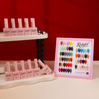 Vernis à ongles de marque privée pour festival de Noël, 15 ml, UV, 60 couleurs, certifié MSDS, fabriqué en Chine pour les salons de manucure