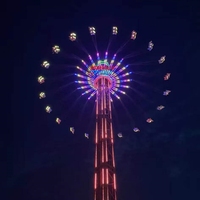 Manèges professionnels Flying Tower certifiés CE, Star Flyer, Sky Flyer, à vendre
