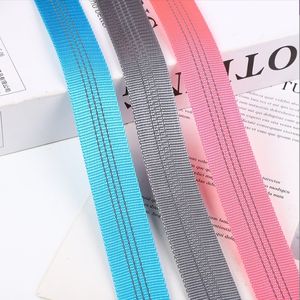 थोक 1 इंच बुने चिंतनशील नलॉन वेबबिंग स्ट्रैप कुत्ते के लिए पट्टा बैग जूते जूते-लोकप्रिय पालतू जानवरों के लिए - Product Image 4