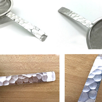 WELAND Tamis à thé en acier inoxydable à mailles fines avec poignée rétro, tamis à matcha, filtre écologique, accessoires à thé créatifs