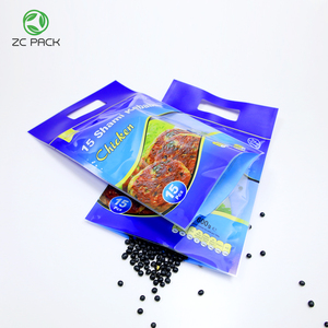 3 bên con dấu dây kéo túi nhựa độ ẩm bằng chứng PET + PE tay dài xử lý cho thực phẩm gia vị nước sốt Kẹo Cà Phê bao bì lưu trữ - Product Image 3