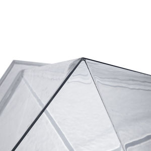 Tragaluz transparente de PC de doble capa fija de policarbonato personalizado Tragaluz de pirámide triangular Tragaluz acrílico multicolor Tragaluz - Product Image 5