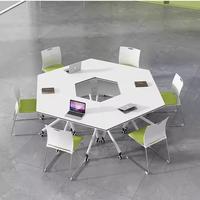 Haute qualité pliable bureau pliable formation conférence formation Table exécutif meubles en bois bureau réglable